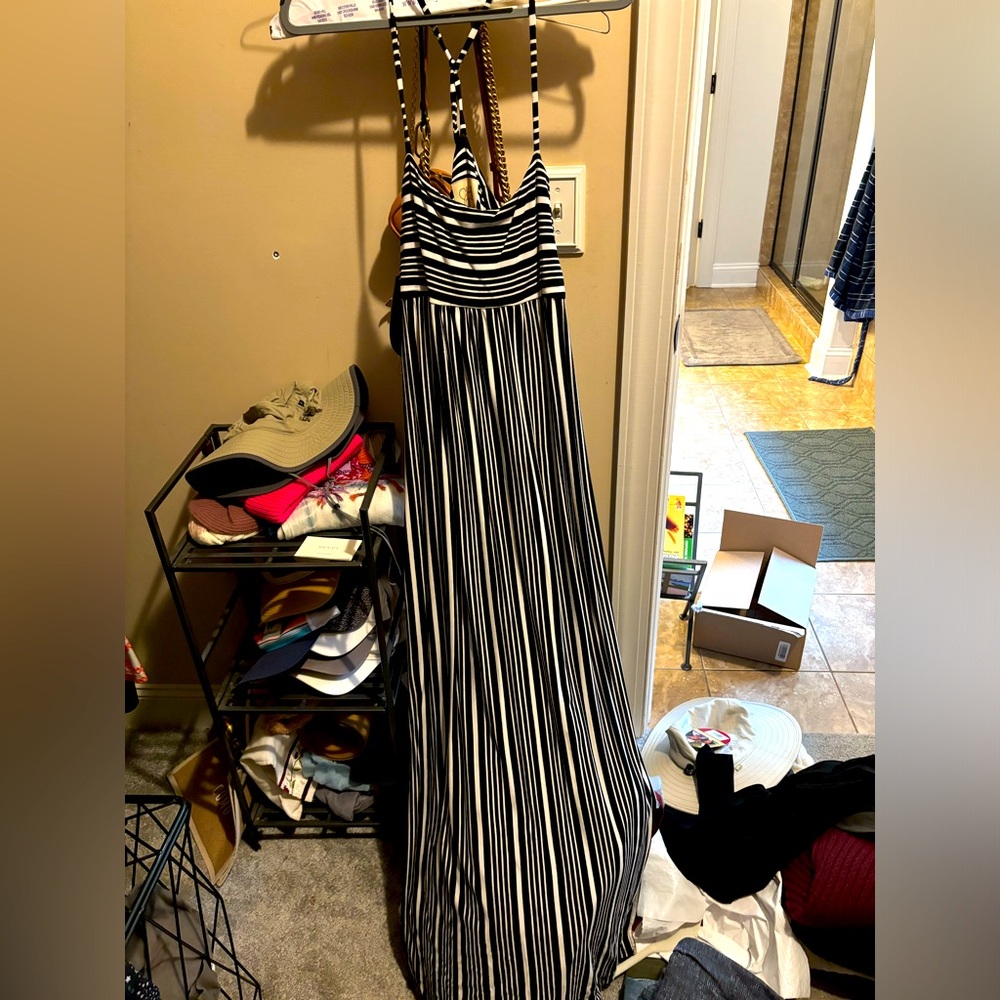 Chaser Empire Waist Maxi Dress